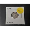 Image 1 : 1919 Canadian Silver 10 Cents. EF40.