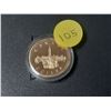 Image 1 : 1867 – 1992 125th Anniversary of Canada Loonie Dollar. Peace Tower. Proof with Ultra Heavy 