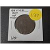 Image 1 : Great Britain. 1814 Half Penny Token. VG.