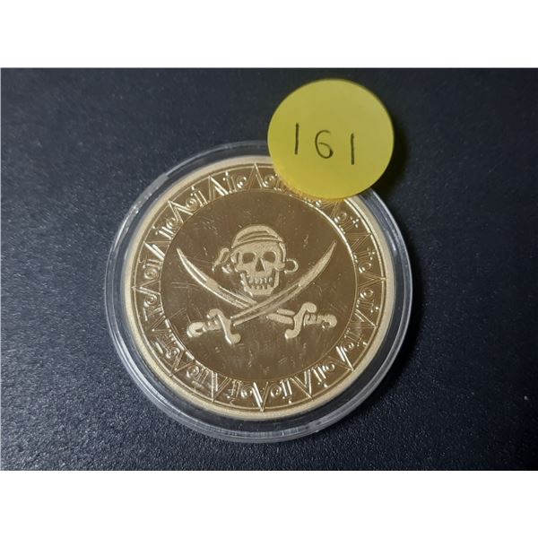 Pirate medal. BU.