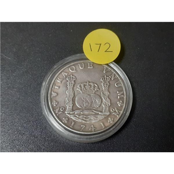 Copy of Mexico 1741 8 Reales. Mexico City Mint.