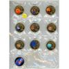 Image 1 : Set of 10 Solar System medals including the Sun and all the Planets. BU.