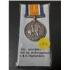 Image 1 : World War I British War Medal 1914 - 1918. Awarded to Sjt. W. Montgomery A & S Highlanders.