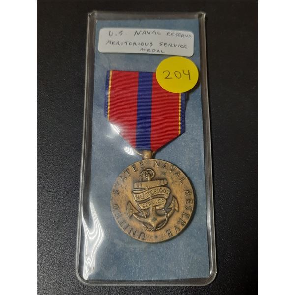 U.S. Naval Service Meritorious Service Medal. Correct ribbon.