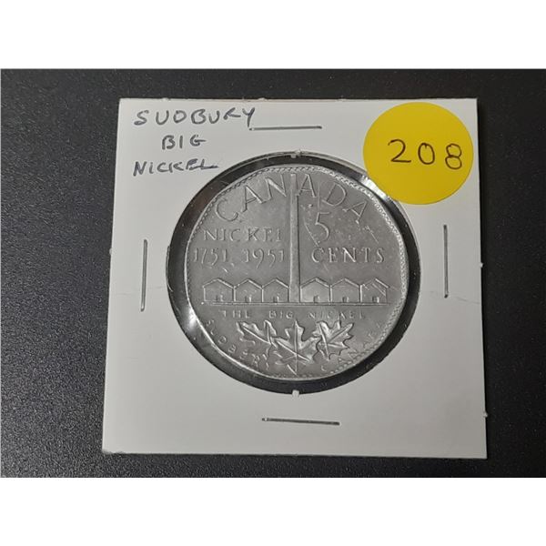 Sudbury Big Nickel. Aluminum.