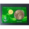 Image 1 : Australia. 2000 Sydney Olympics $5 coin. Boxing. Housed in its original packaging.