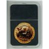 Image 2 : 250th Anniversary Colourized U.S. Medal. Housed in a hard plastic holder. BU.