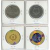 Image 2 : Set of 4 Casino Tokens. From Las Vegas plus Northern Lights & Painted Hand.