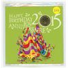 Image 1 : 2015 Happy Birthday Year Set. 5-coin set includes a Balloon Loonie only available in this set.