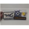 Image 1 : Set of 3 NorCanAir Cloth patches.