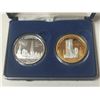 Image 2 : Set of 2 Twin Towers medals issued by National Collector’s Mint. 2001 – 2006 5th A