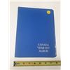 Image 1 : Canada Year Set Album with 11 pages for 22 Canadian PL sets. Used.