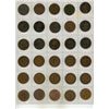 Image 2 : Set of 30 British Pennies dating from 1862 to 1967.