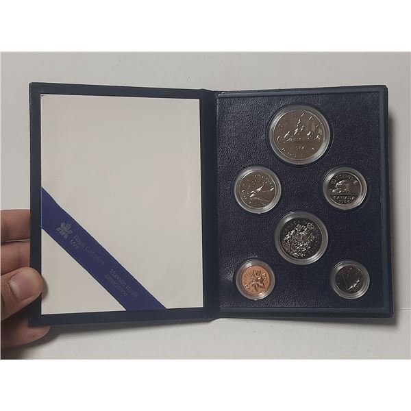 1984 Specimen Set. 6 coins.