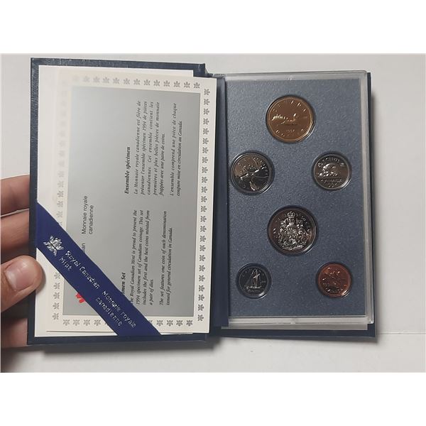 1994 Specimen Set. 6 coins.