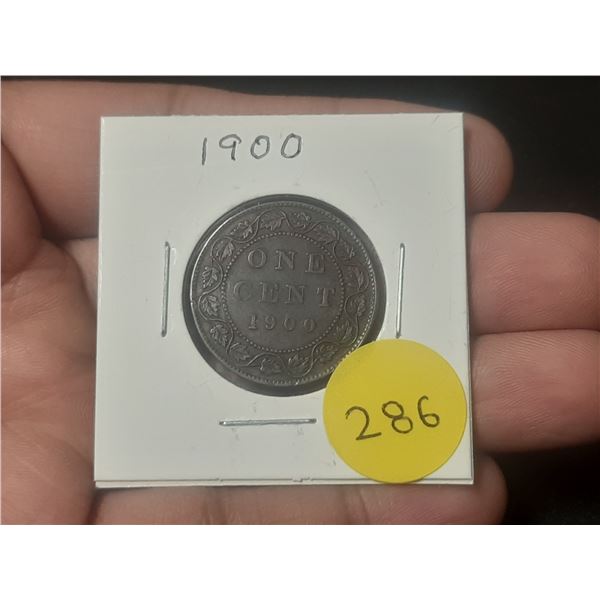 1900 Canadian Large Cent