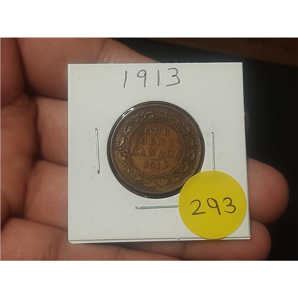 1913 Canadian Large Cent