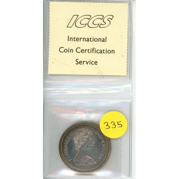 1971 Canada One Dollar - SP-67 - Silver - XVL 680 - ICCS.