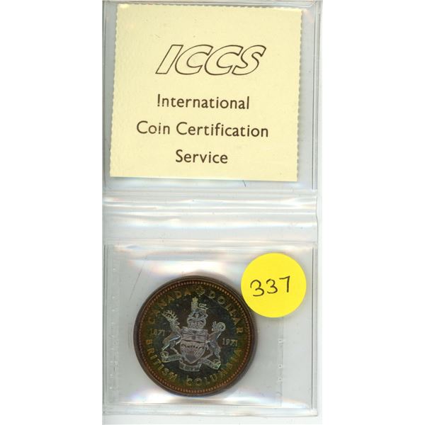 1971 Canada One Dollar - SP-67 - Silver - XGC 714 - ICCS.