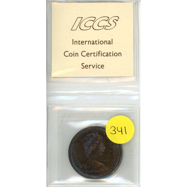 1972 Canada One Dollar - SP-66 - Silver - XQA 366 - ICCS.