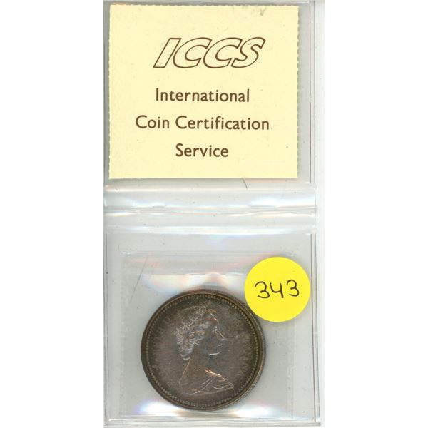 1972 Canada One Dollar - SP-67 - Silver - XVM 090 - ICCS.