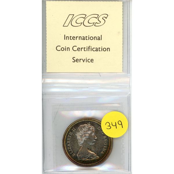1973 Canada One Dollar - SP-64 - Silver - XQL 710 - ICCS.