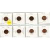 Image 1 : Assorted 8-Canadian Small Cent, ALL PROOF IN PLASTIC,