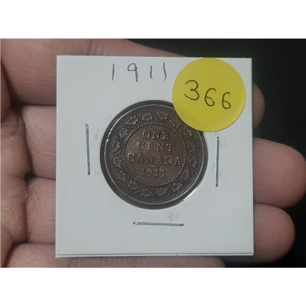 1911 Canadian Large Cent,