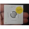 Image 1 : 1891 Canadian Nickle,92.5 % SILVER