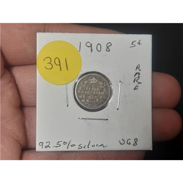 1908 Canadian Nickle