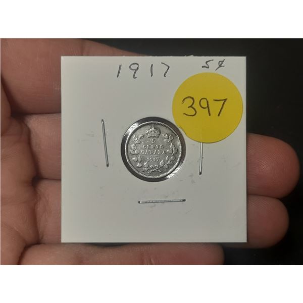 1917 Canadian Nickle