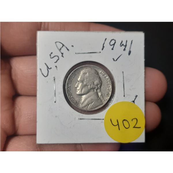 1941 U.S.A. NICKLE
