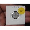 Image 1 : 1907 Canadian Dime