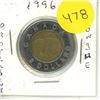 Image 1 : 1996 Canadian Toonie, Protroding Tongue on Bear