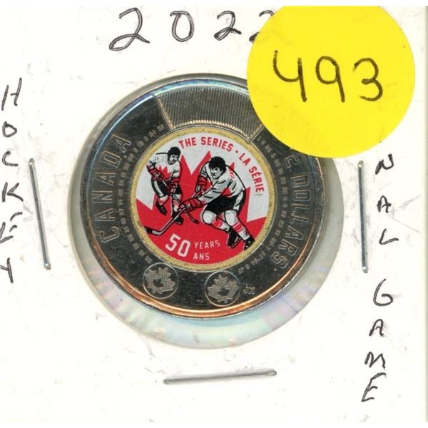 2022 Canadian Toonie, The Final Hockey Game