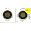 Image 1 : 2022 Canadian Toonies x 2 , Black Rim, Farewell to the Queen