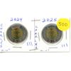 Image 1 : 2024-2025 Canadian Toonies, MINT