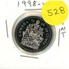 Image 1 : 1998-W Canadian Half Dollar ,Winnipeg Mint, Proof
