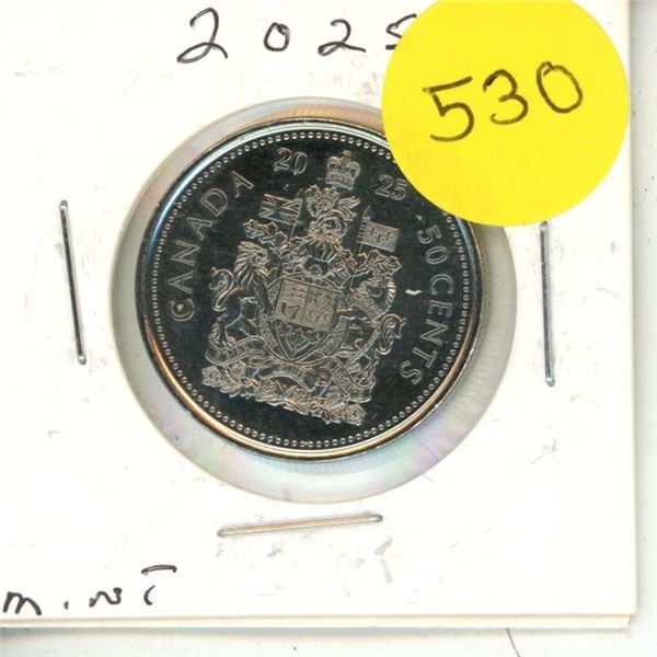 2025 Canadian Half Dollar, MINT