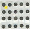 Image 1 : SHEET Canadian Quarters X 20 VARIOUS