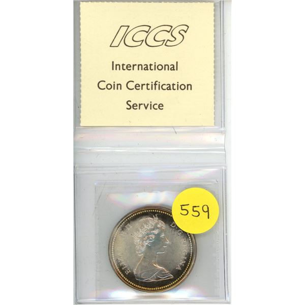 1973 Canada One Dollar - SP-67 - Silver - XQL 707 - ICCS.