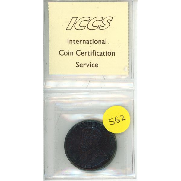 1936 Canada One Dollar - MS-62 - Silver - XED 422 - ICCS.