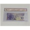 Image 2 : BCS - Bank of Canada, 2001, $10 BC-63aA, Knight-Thiessen, Replacement, Printed in 2000 - Very Fine 2