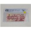 Image 1 : GWC - BC-59d Bank of Canada 1988 $50 Signed : Knight / Dodge - Serial #: FME4296394 - Almost Uncircu