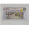 Image 1 : BCS - Bank of Canada, 2004, $100 BC-66b, Jenkins-Carney, Printed in 2009, Almost UNC 58 Original - E