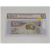 Image 1 : BCS - Bank of Canada, 2004, $100 BC-66b, Jenkins-Carney, Printed in 2009, Choice UNC 62 Original - E