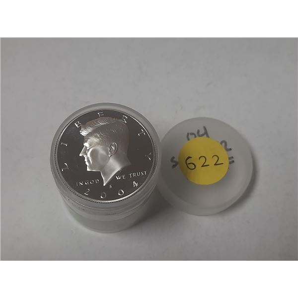 (20) 2004-S U.S.A Silver Proof Half Dollar Coins.