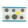 Image 1 : 1972 United States Mint Uncirculated Coin Set containing 6 sealed coins.