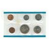 Image 2 : 1972 United States Mint Uncirculated Coin Set containing 6 sealed coins.