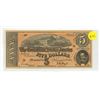Image 1 : Confederate States of America $5 banknote from the Series of 1864.